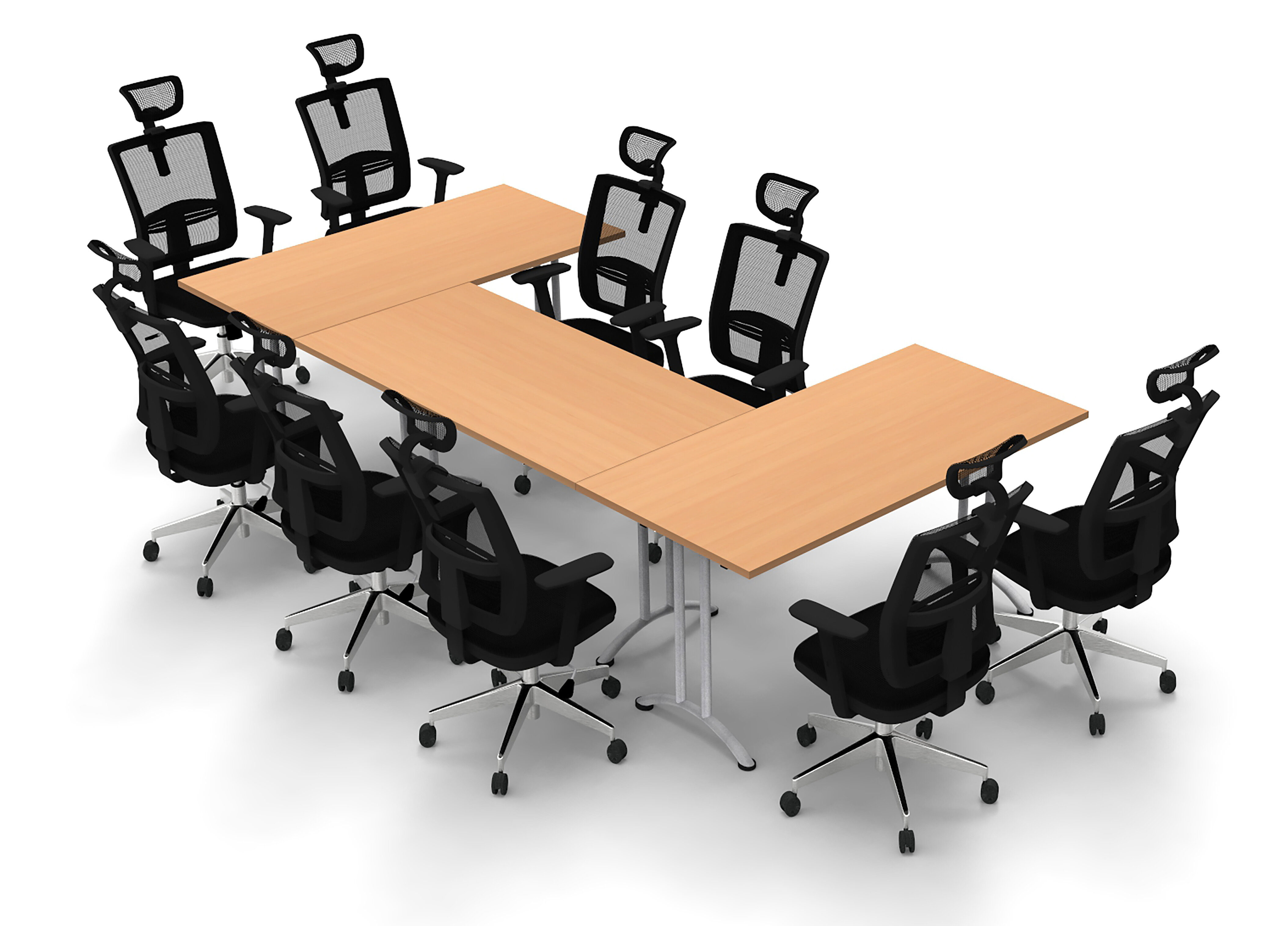 Symple Stuff Hague Rectangular Conference Table | Wayfair