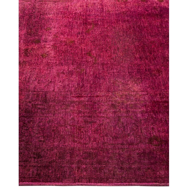 Solo Rugs Vibrance Hand Knotted Purple 8' 2 x 9' 6