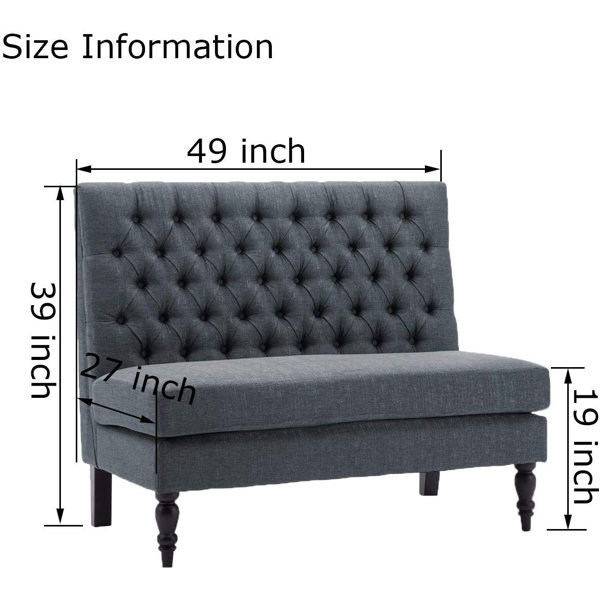 Winston Porter Cardere Loveseat Wayfair