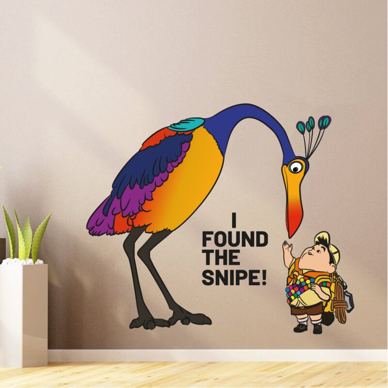 Design With Vinyl The Snipe Russell Up Movie Cartoon Quotes Wall Decal Wayfair