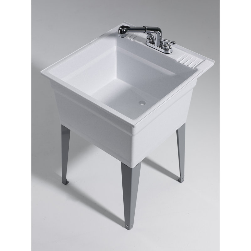 Cashel Heavy Duty 23.75" x 25.25" Freestanding Laundry ...