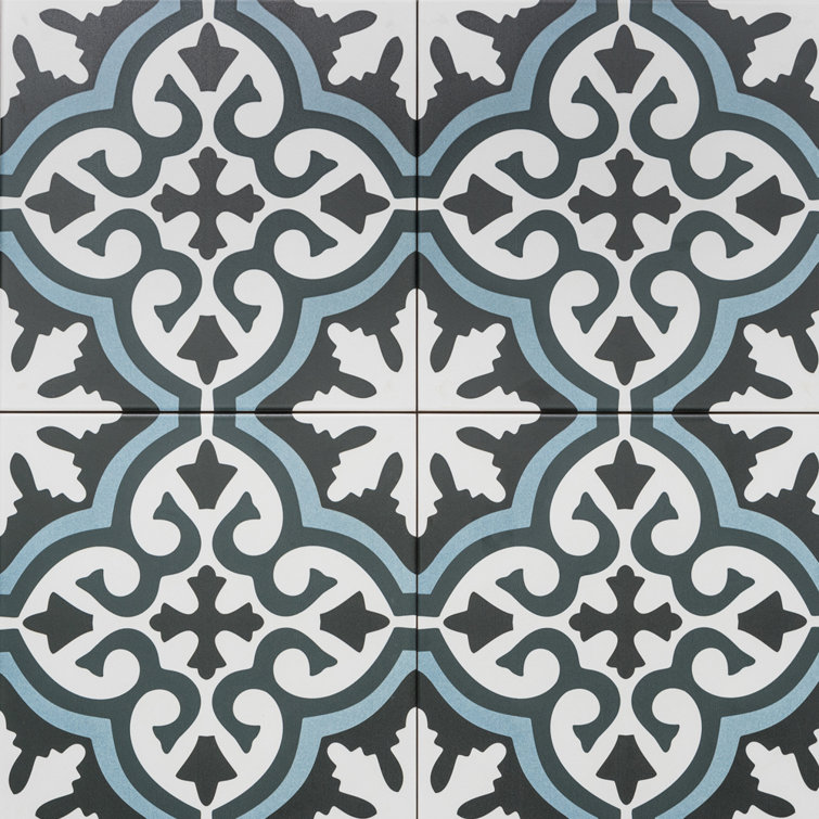 Venice 10X10 Porcelain Patterned Wall & Floor Tile