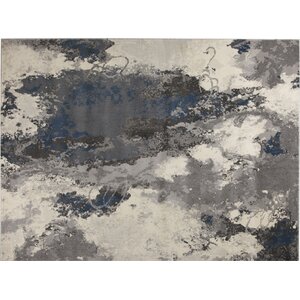 Cosmopolitain Gray/Ivory Area Rug
