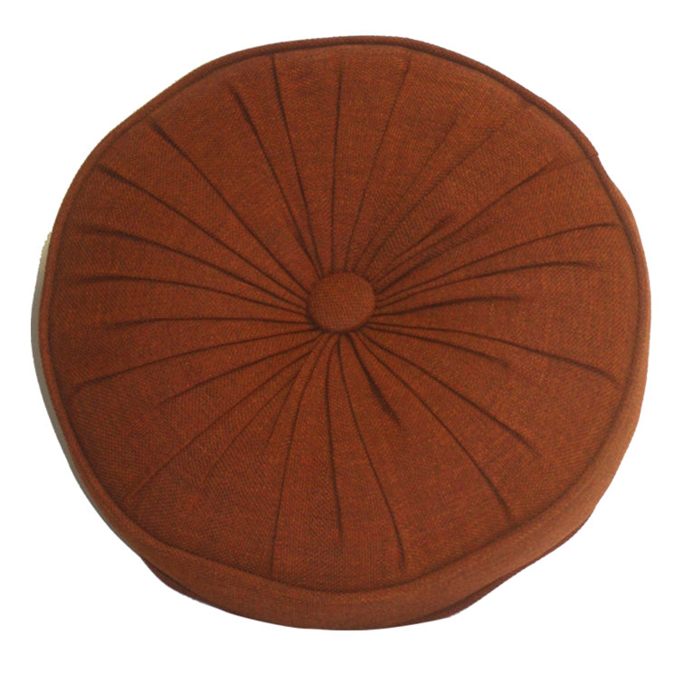 InspiredVisions Accessories Red Round Pillow Round Throw Pillow Perigold