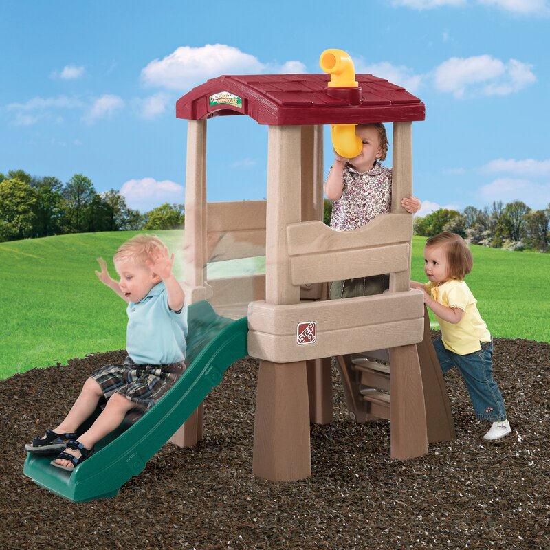 step 2 lookout treehouse climber playset