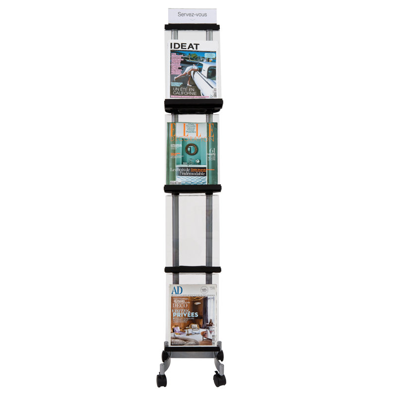 Free Standing Magazine Rack