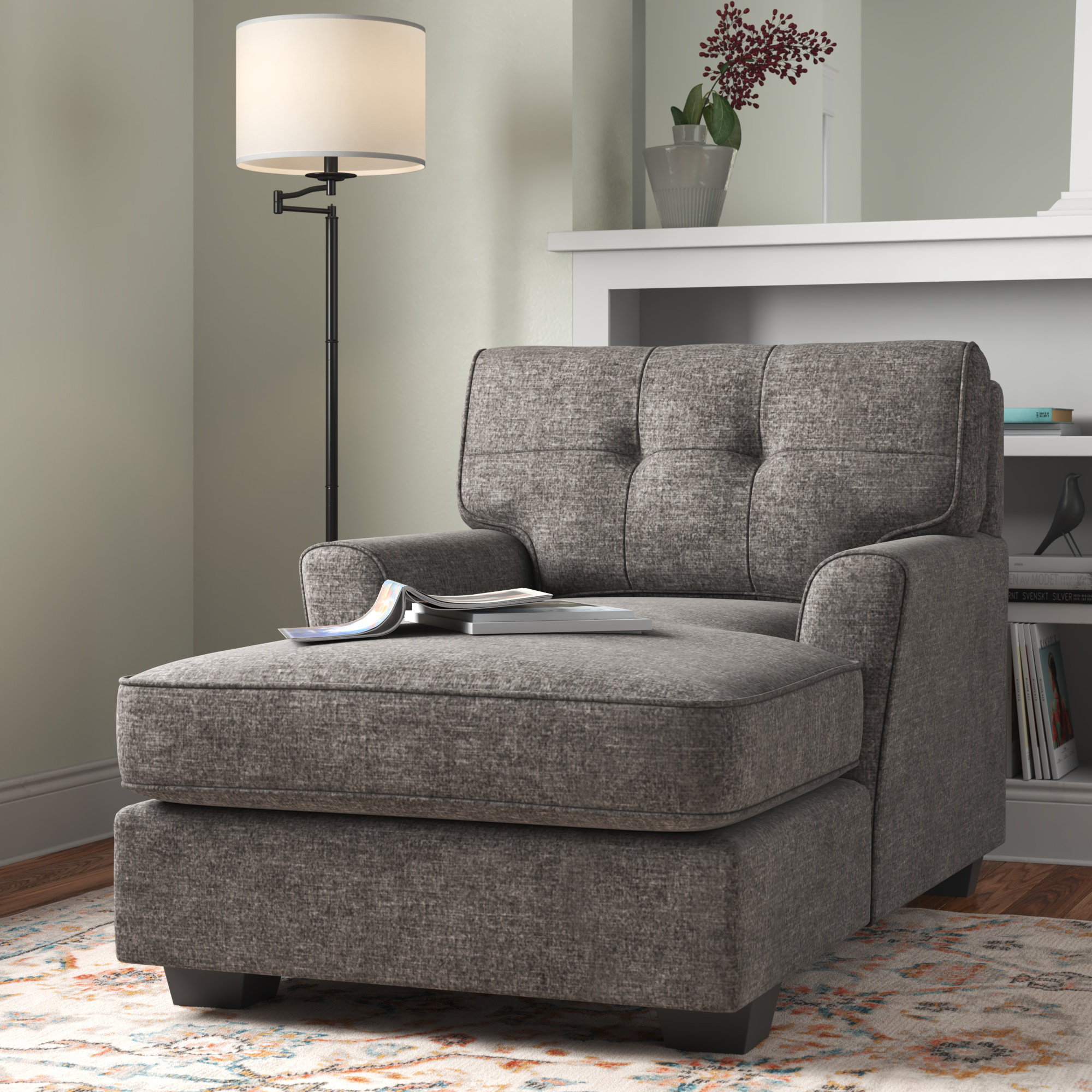 Kanode Upholstered Chaise Lounge