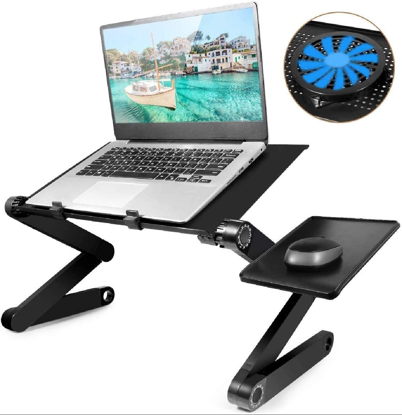 Deluxe Comfort Multi functional Laptop Table Stand