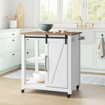 Antique White Kitchen Cart Wayfair