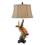 sea turtle table lamp