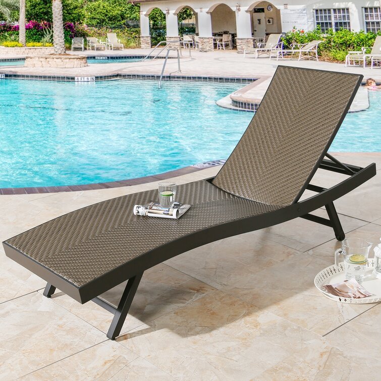 Latitude Run® Javarron 73.2'' Long Reclining Single Chaise | Wayfair