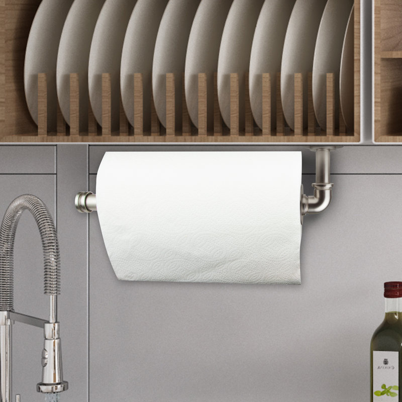 Triple Wall-Mounted Paper Towel Holder