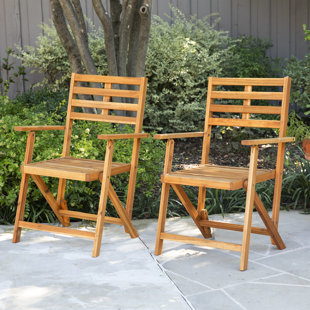 Folding Patio Dining Chairs You Ll Love In 2021 Wayfair