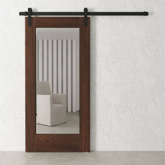 Urban Woodcraft Mirrored Manufactured Wood Painted Full Length