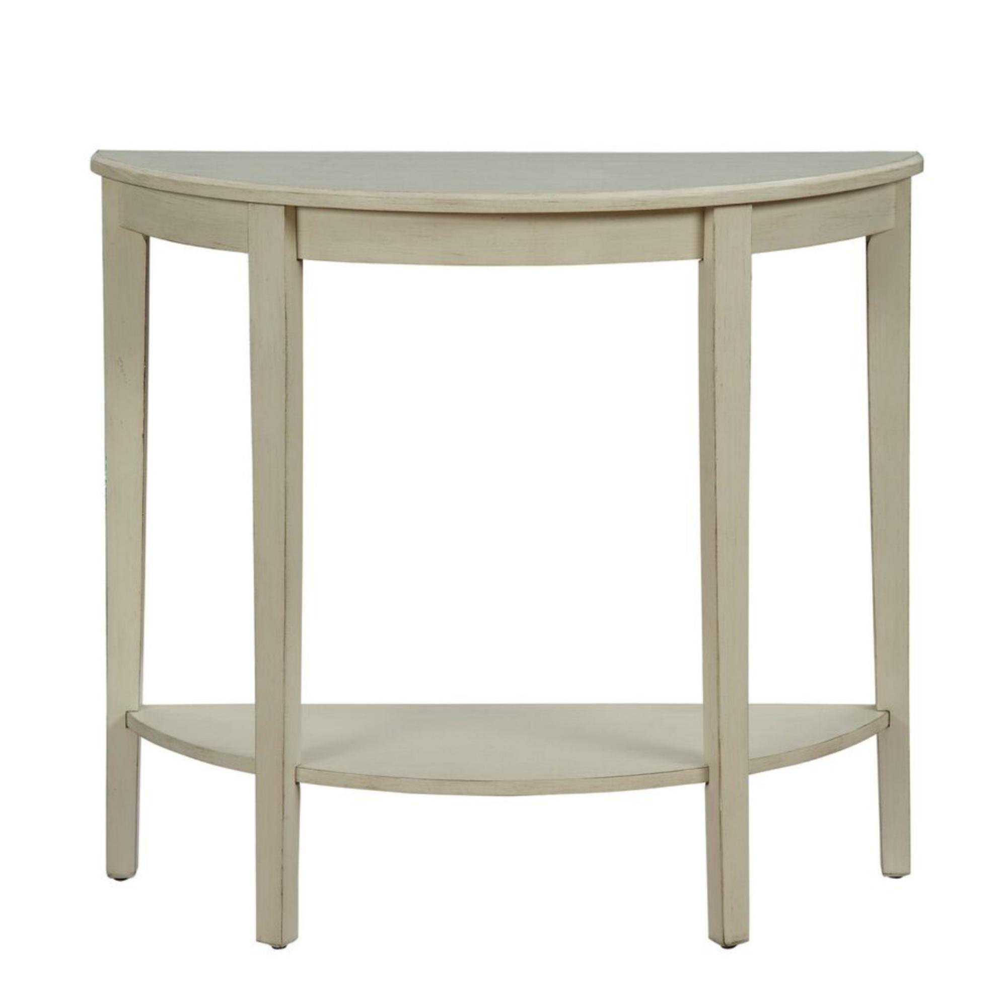 Spruce Hill Half Moon Console Table
