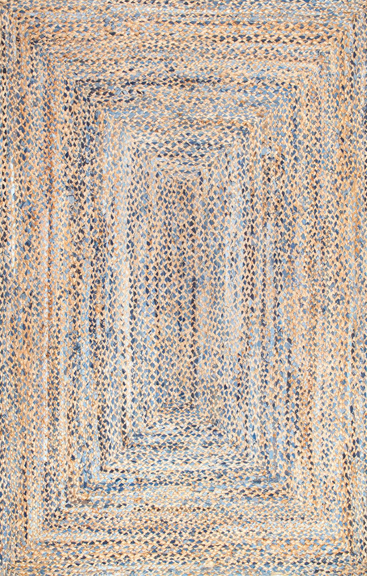 Mistana Destrie Hand Braided Denim Blue Area Rug Reviews Wayfair