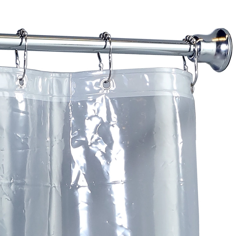 Rebrilliant Linco Peva Stall Single Shower Liner With Microban Reviews Wayfair