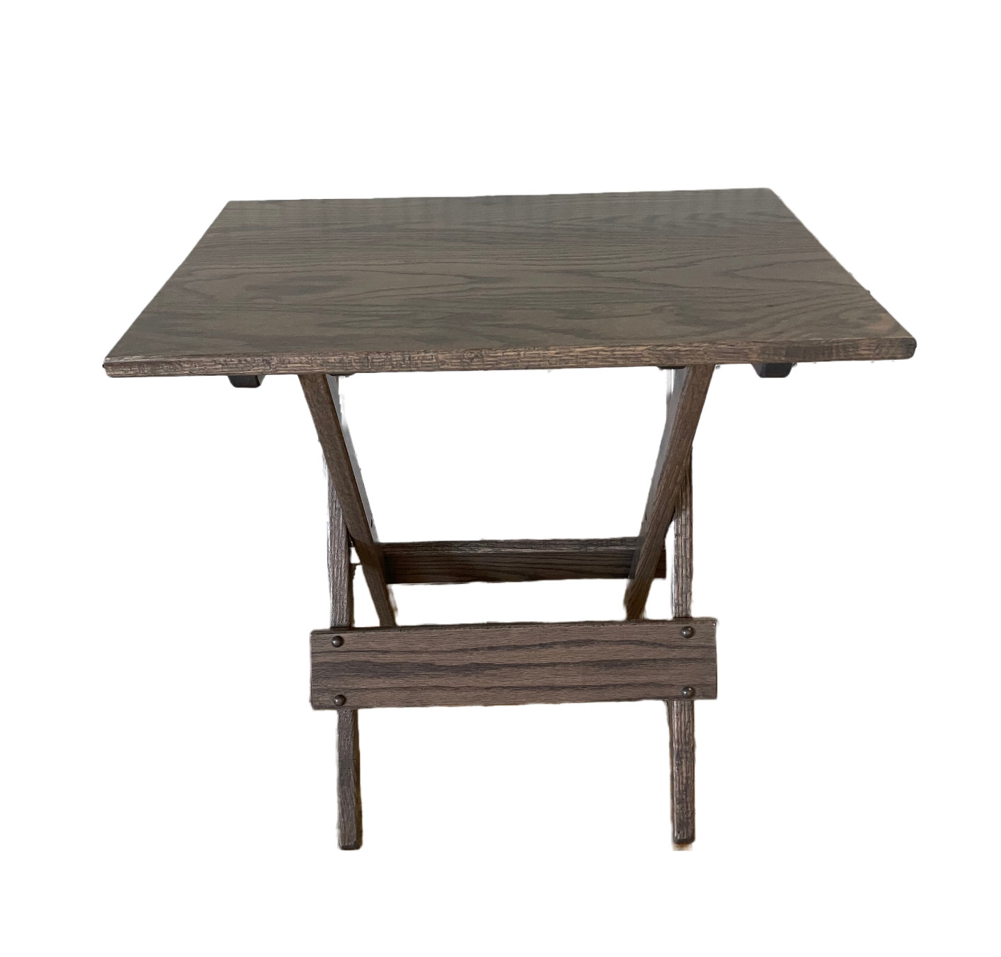 Kunkle Holdings LLC 24'' Solid Wood Rectangular Portable Folding Table