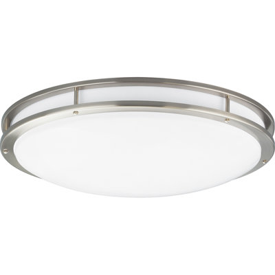 Seanpaul Circuline 2 Light Flush Mount Red Barrel Studio Finish