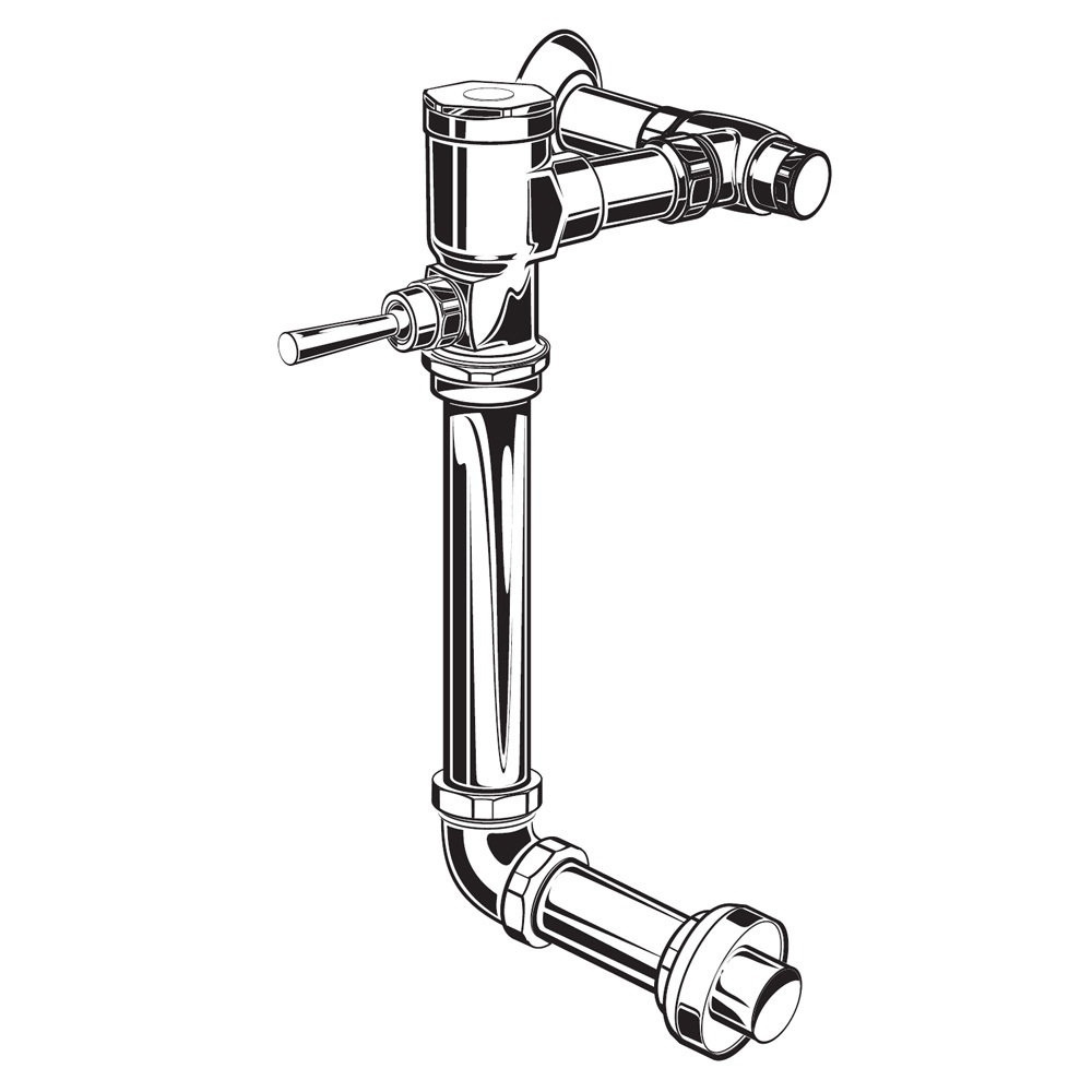 American Standard Ultima Manual 1.28 GPF Back Spud Toilet Flush Valve