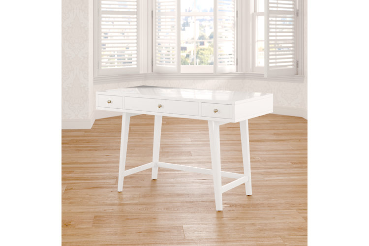 ocampo solid wood writing desk