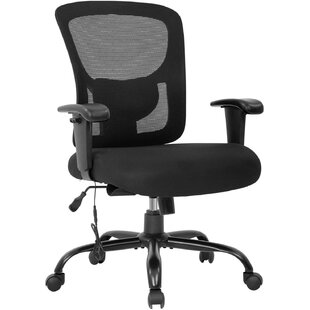 NEW Wide Seat High Back Swivel Mesh Office Chair Computer Ergonomic Seat Fabric 