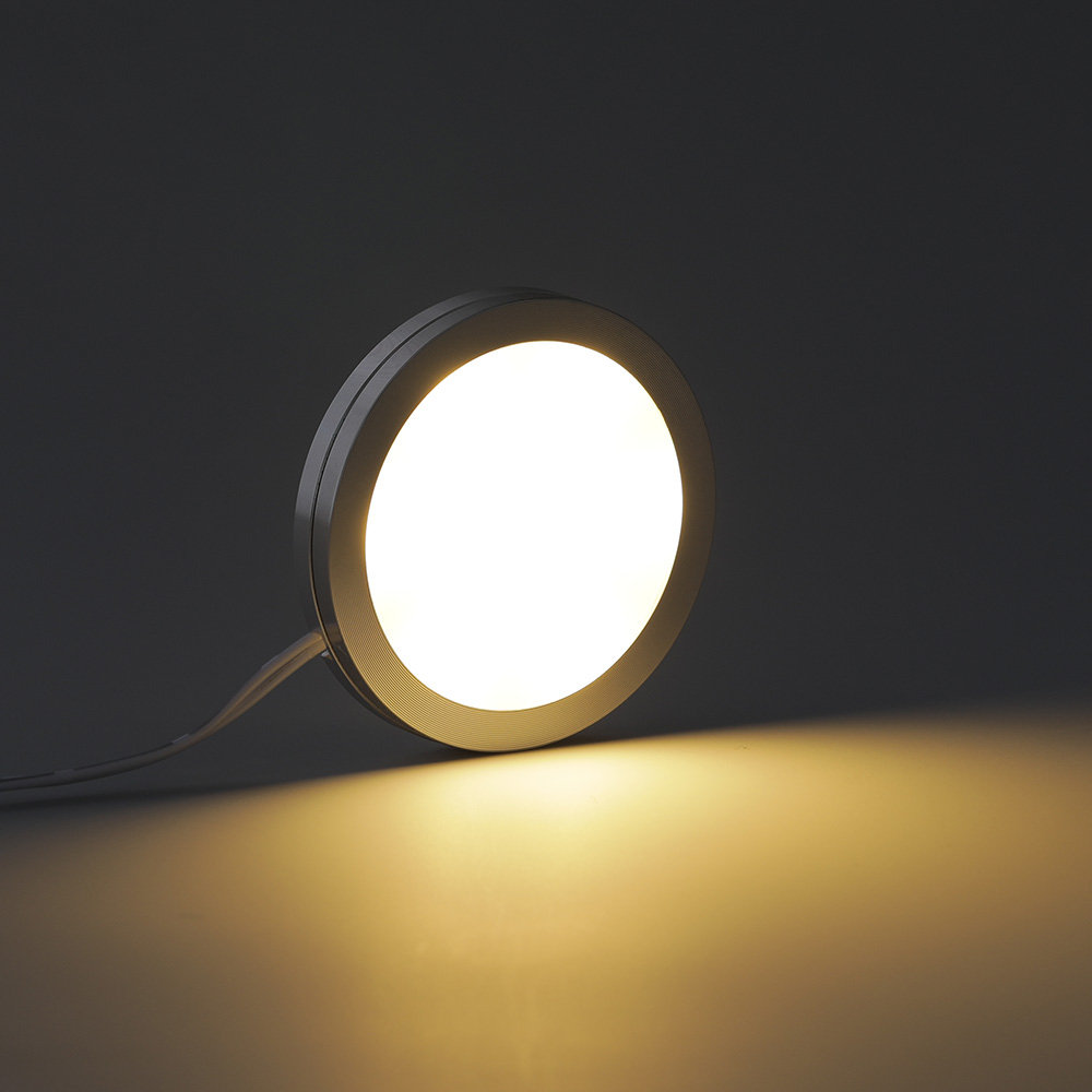 AIBOO Dimmable LED Under Cabinet lighting,Kitchen Light 6x2w 12V LED Puck Lights AIBOO Dimmable LED Under Cabinet lighting,Kitchen Light 6x2w 12V LED Puck Lights