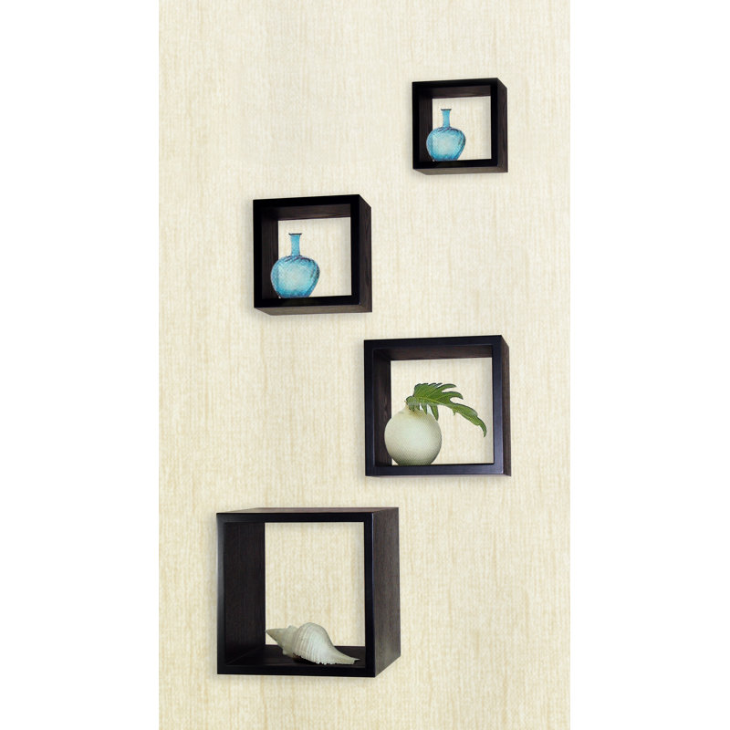 Ebern Designs Flanigan 4 Piece Cube Wall Décor Set Wayfair Flanigan 4 Piece Cube Wall Décor Set
