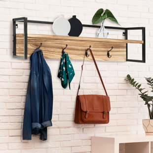Shelf Wall Mounted Coat Racks Umbrella Stands You Ll Love In 2020 Wayfair