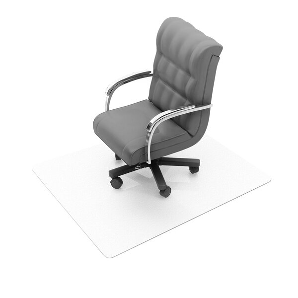 L Stain Resistant Antimicrobial Gripper Back W x 48 in Details about   Office Chair Mat 36 in 
