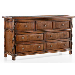 Go to store & view more images South Sea Rattan Catalina 7 Drawer Dresser