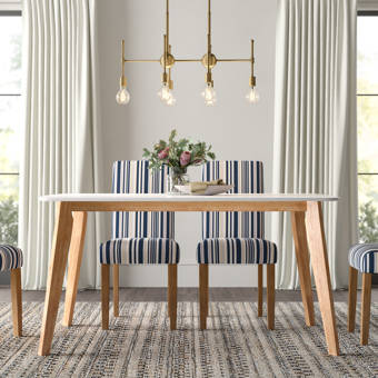 Mcnamara Retro Modern Dining Table Reviews Joss Main