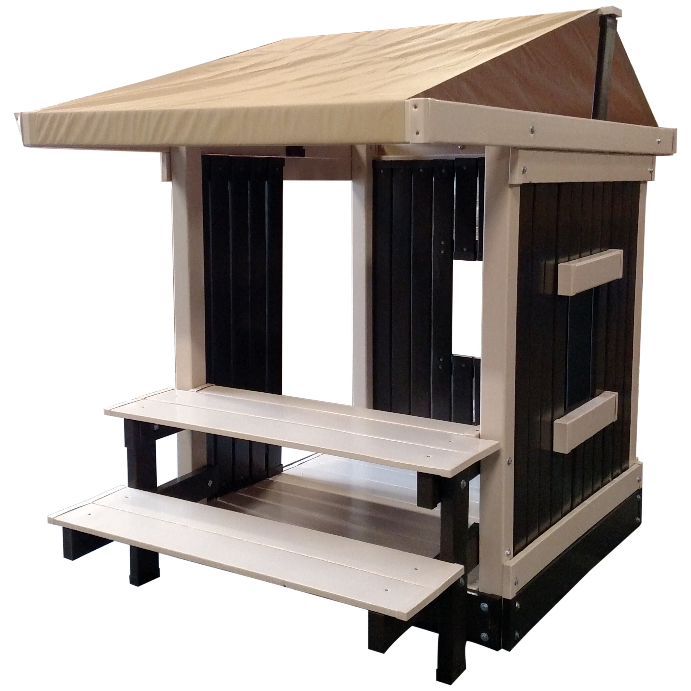 playhouse with picnic table