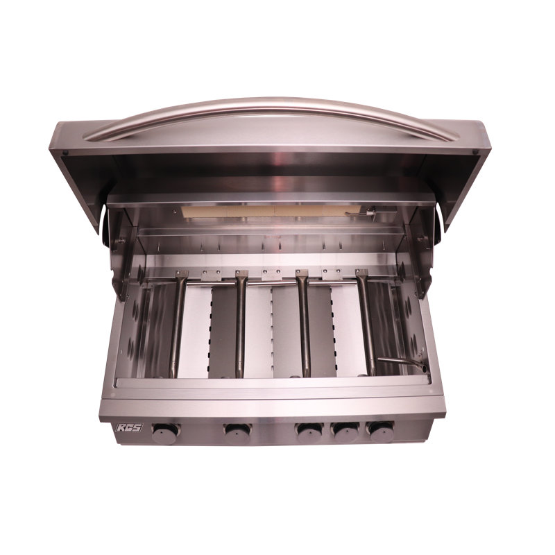 Renaissancecookingsystems Rcs Premier 4 Burner Built In Convertible Natural Gas Grill Wayfair