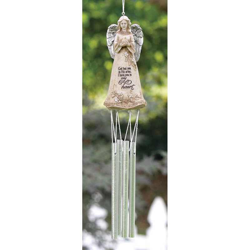 Winston Porter Metheny Angel Garden Thought Of You Wind Chime Reviews Wayfair For those looking for a simple, light wind chime. metheny angel garden thought of you wind chime