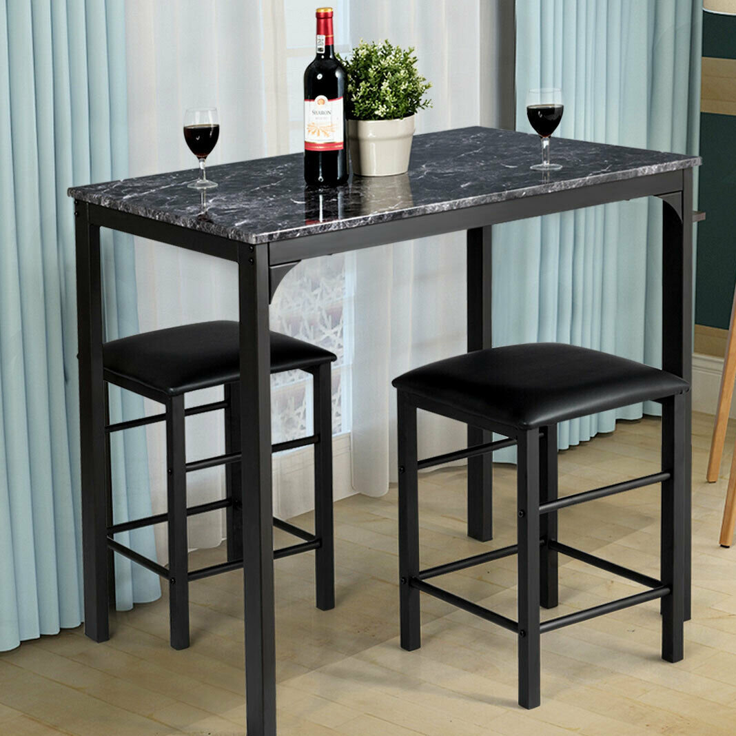 Latitude Run Aynath 2 Person Dining Set Wayfair Latitude Run Aynath 2 Person Dining Set Wayfair