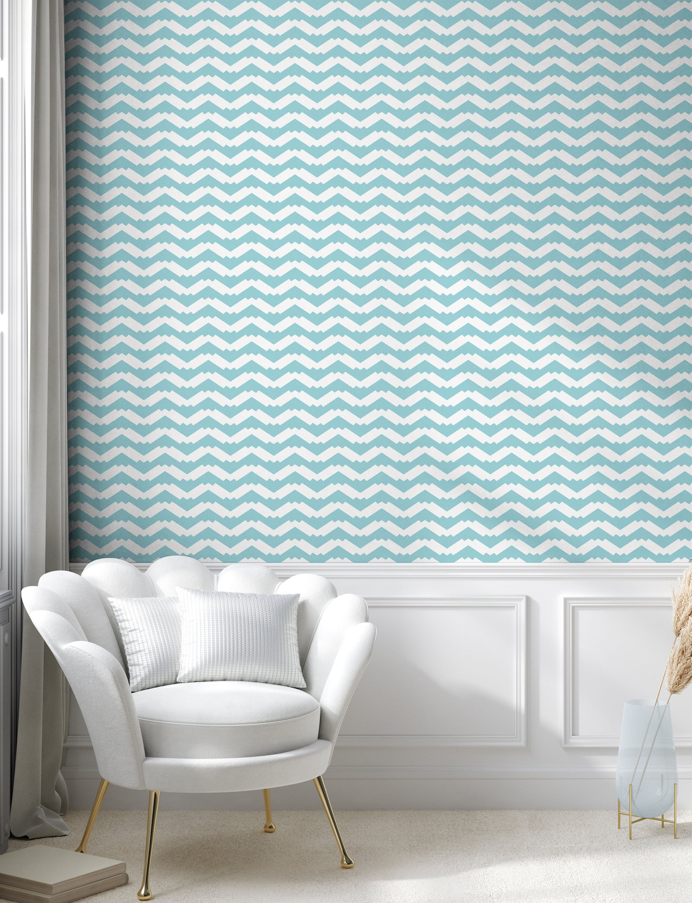 Ebern Designs Casee Peel & Stick Geometric Wallpaper Wayfair