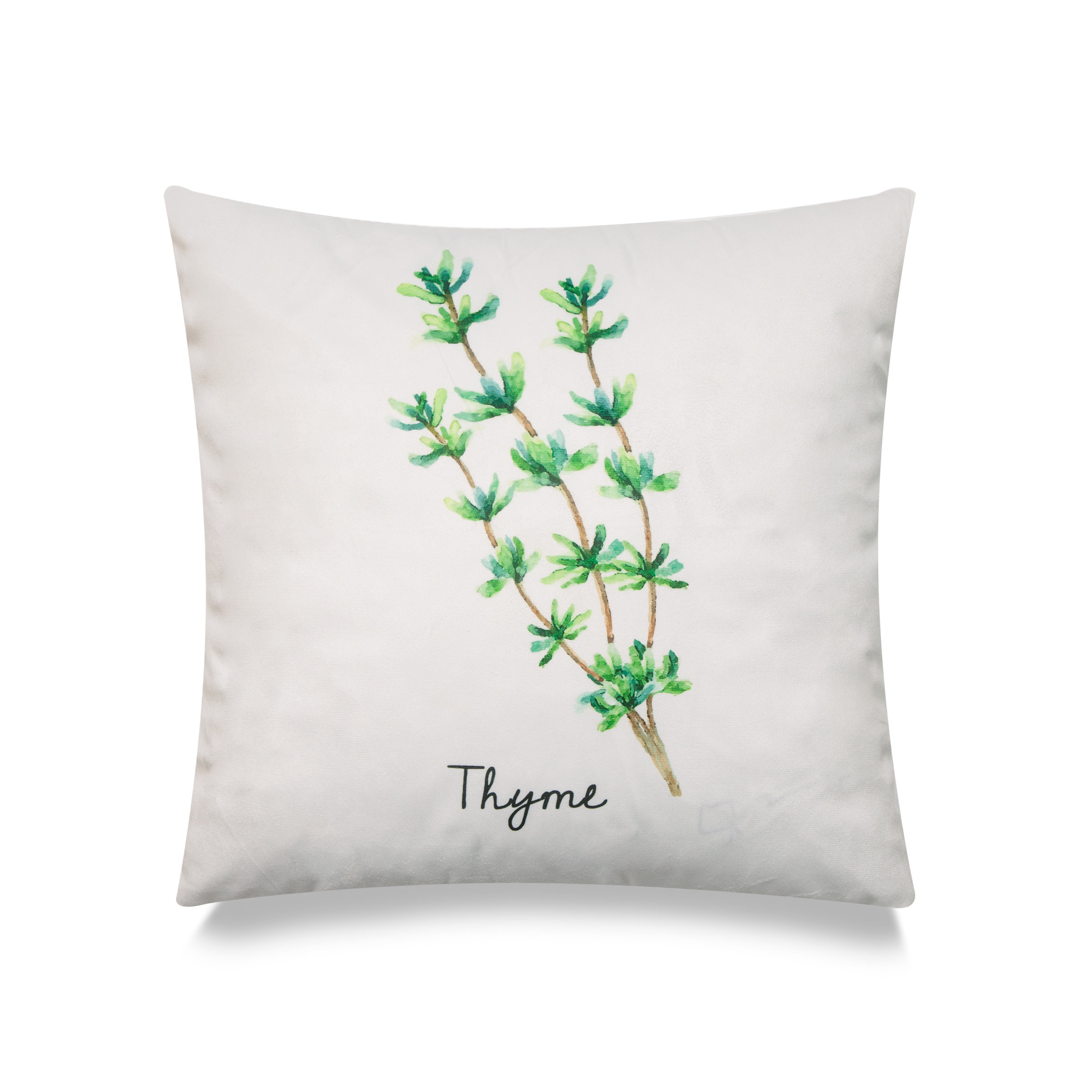 Gracie Oaks Kinnear Thyme Throw Pillow Cover Wayfair