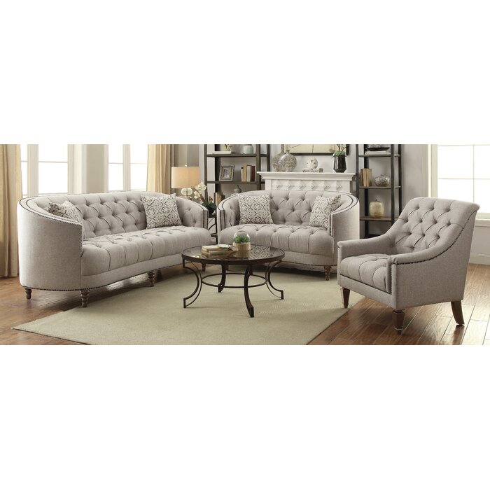 Lenum 3 Piece Living Room Set