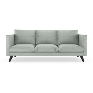 Dark Grey Velvet Sofa Wayfair Ca Cozart Mod Velvet Sofa