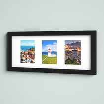 5x7 Multi Color Glass Gem Frame Whimsical Frame