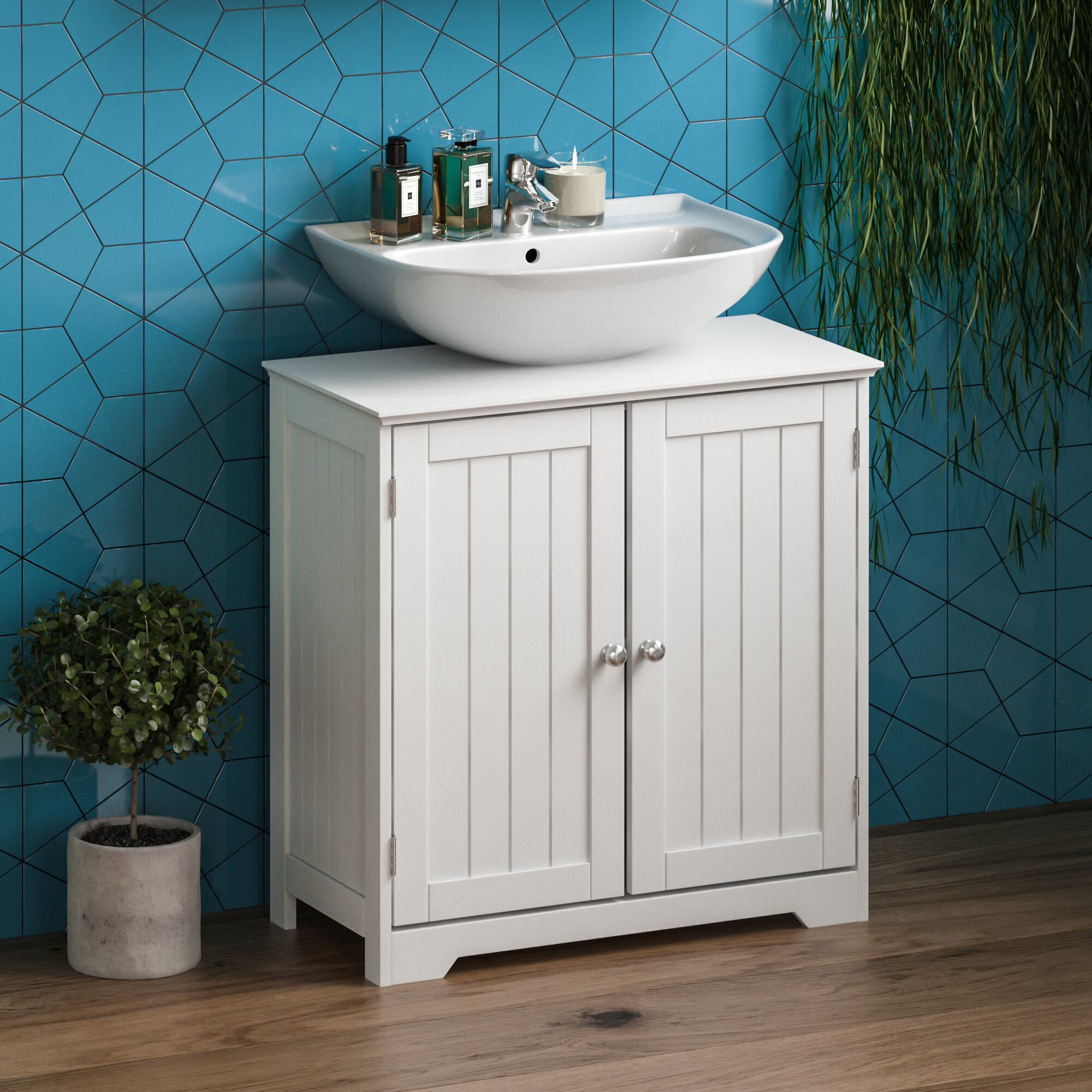 undersink bathroom cabinet