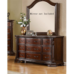 Leanne 9 Drawer Double Dresser by Canora Grey