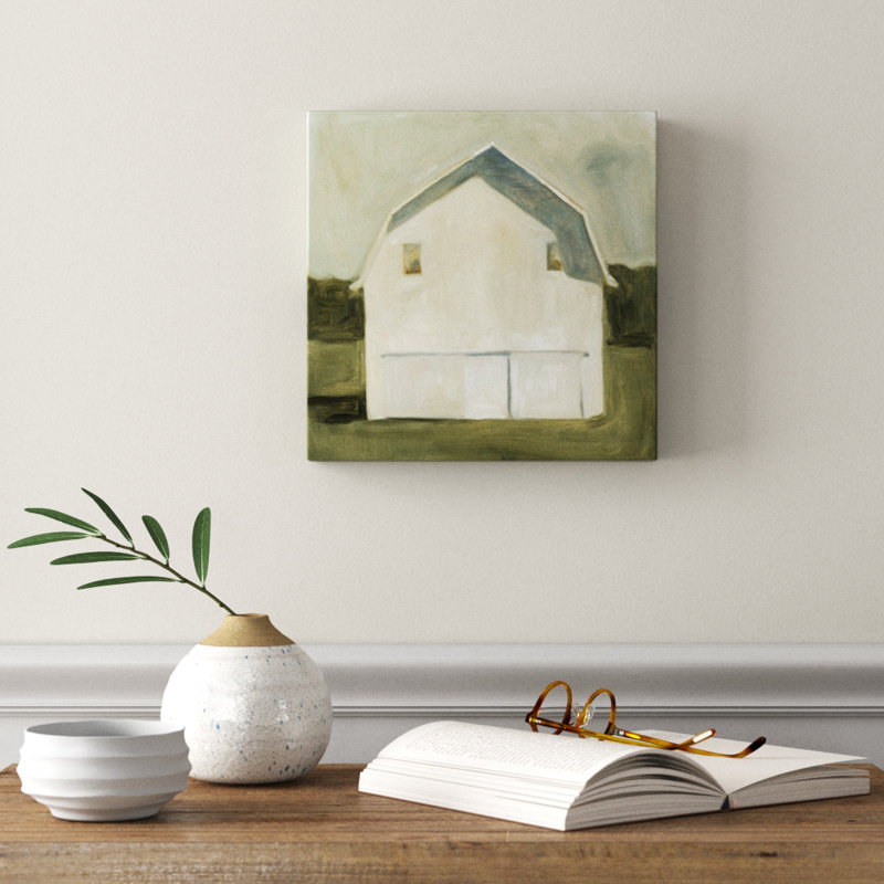 Serene Barn Vi Wrapped Canvas Painting On Canvas Joss Main
