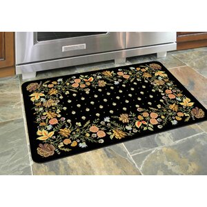 Swofford Floral Kitchen Mat