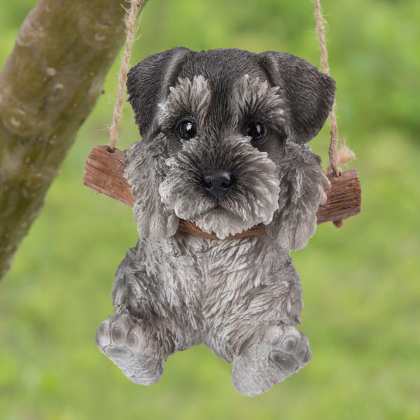 mini schnauzer figurines