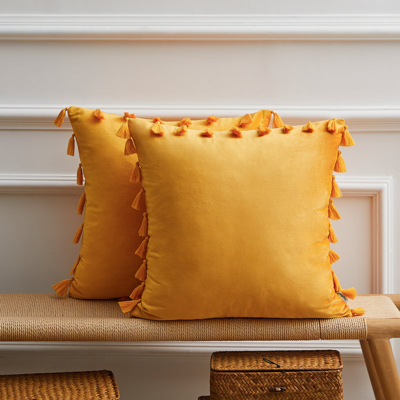 Square Velvet Pillow Cover