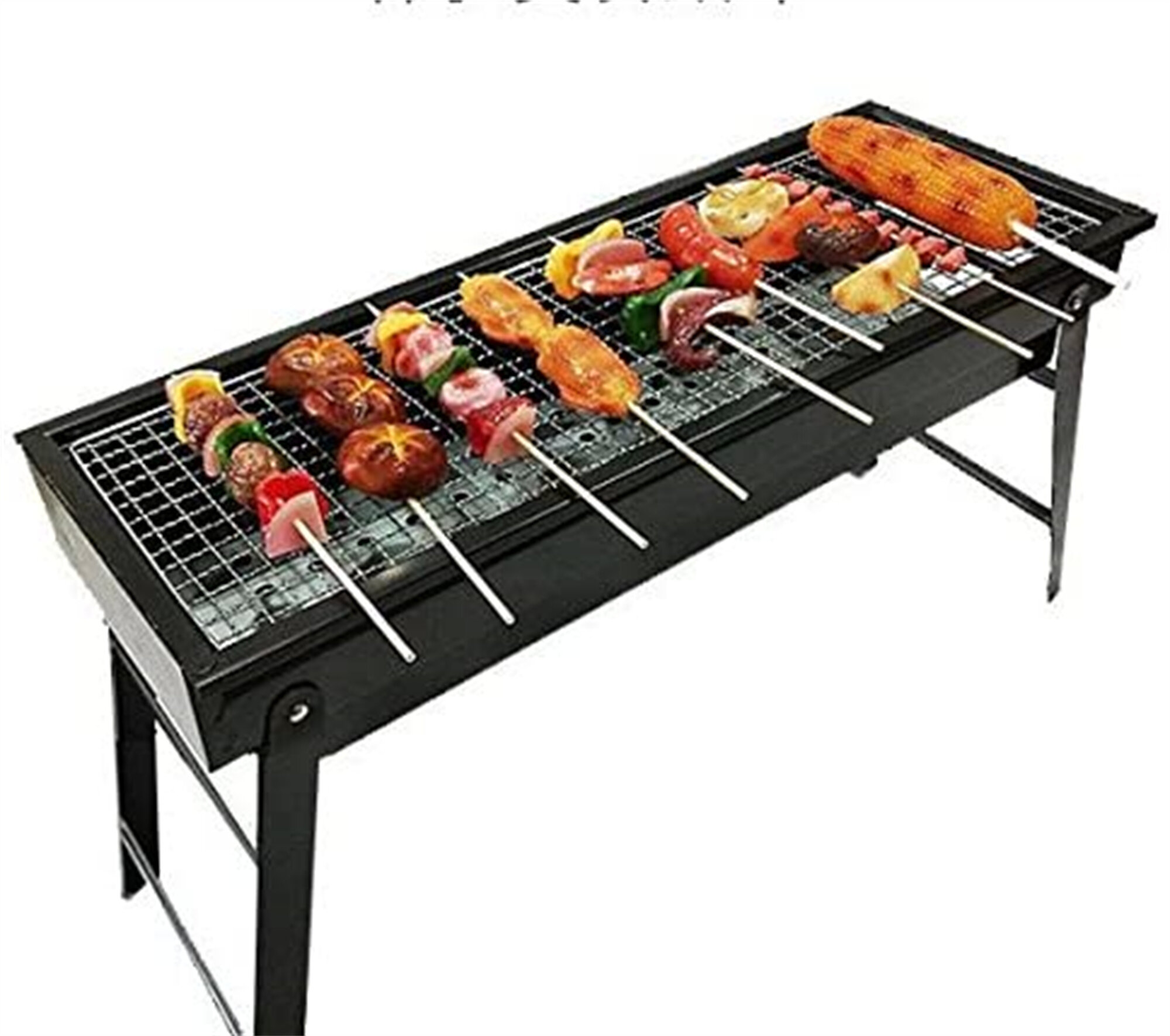 Outdoor Portable Mini Camping Picnic Foldable Barbecue Grill BBQ Cook Rack Tool 