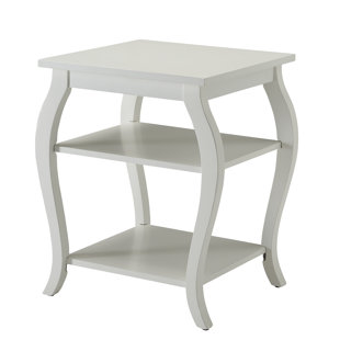 Jusino 2-Shelf End Table by Alcott Hill Best #1
