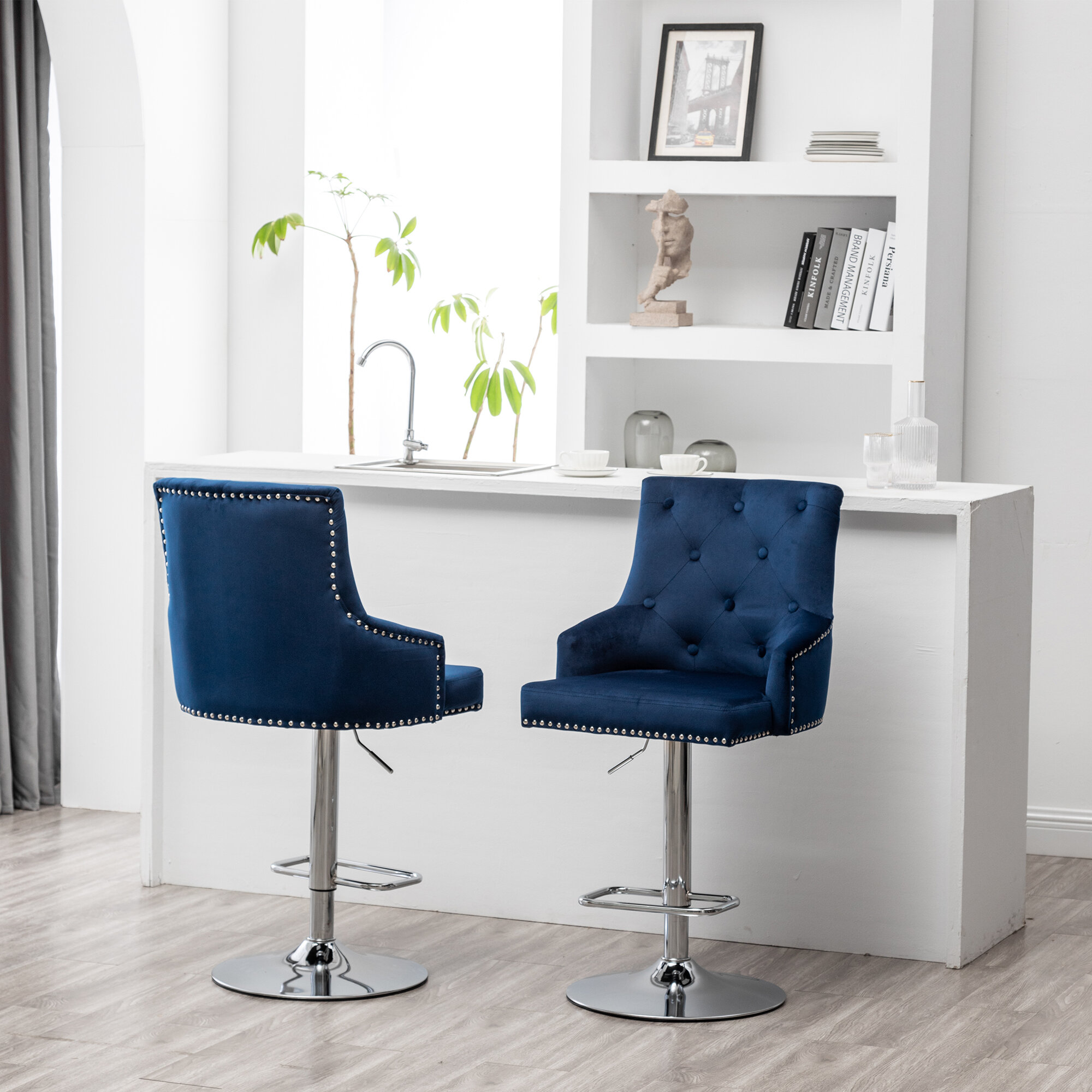 velvet mia upholstered office chair